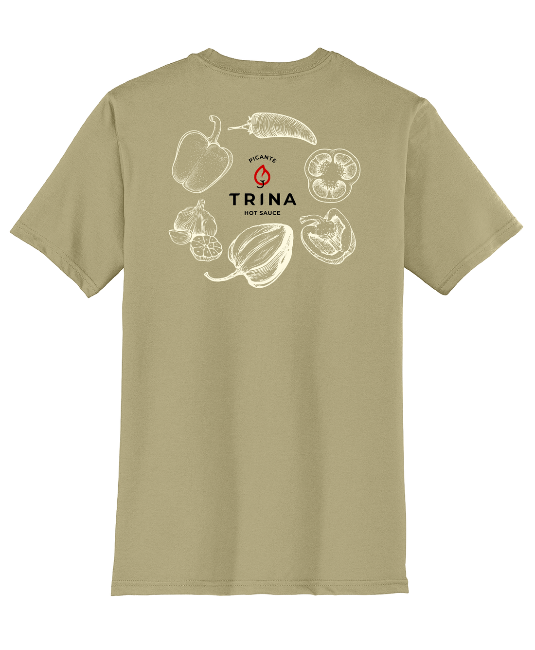 Beige Trina Hot Sauce T-Shirt