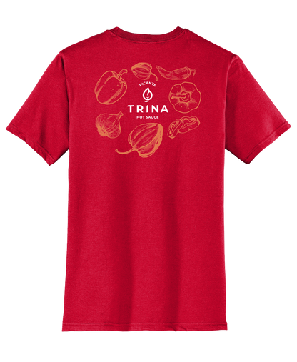 Red Trina Hot Sauce T-Shirt